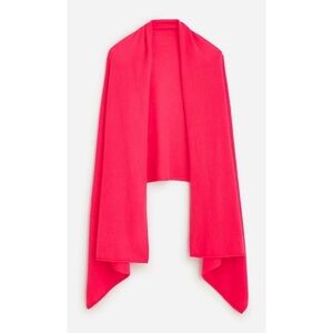 J.Crew Cashmere wrap Monogrammed BJN